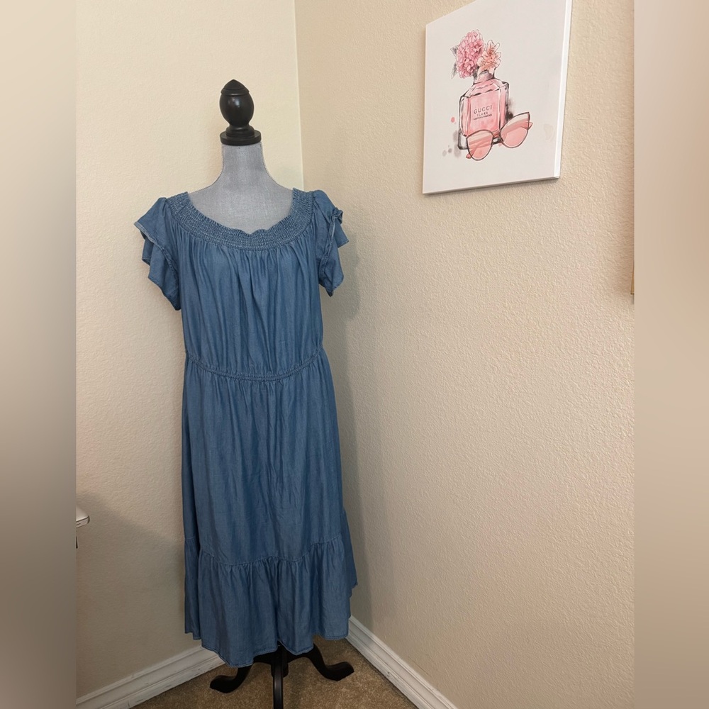 Off the shoulder dress